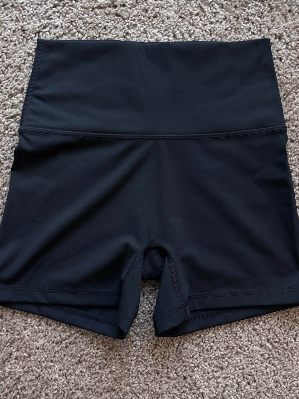Offline by Aerie High-Waist Black Biker Shorts